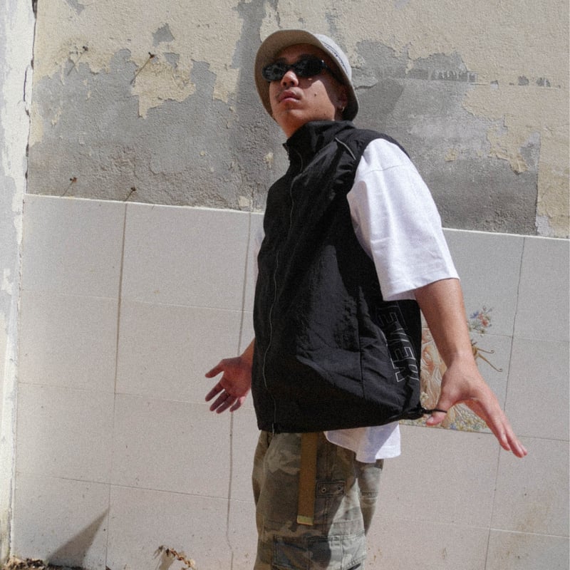 トップス Archive Chevignon nylon vest トップス Archive Chevignon