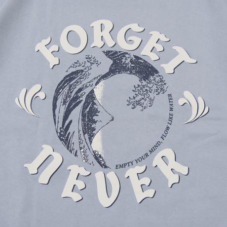 FLOW LIKE WATER T-SHIRTS (L.BLUE)
