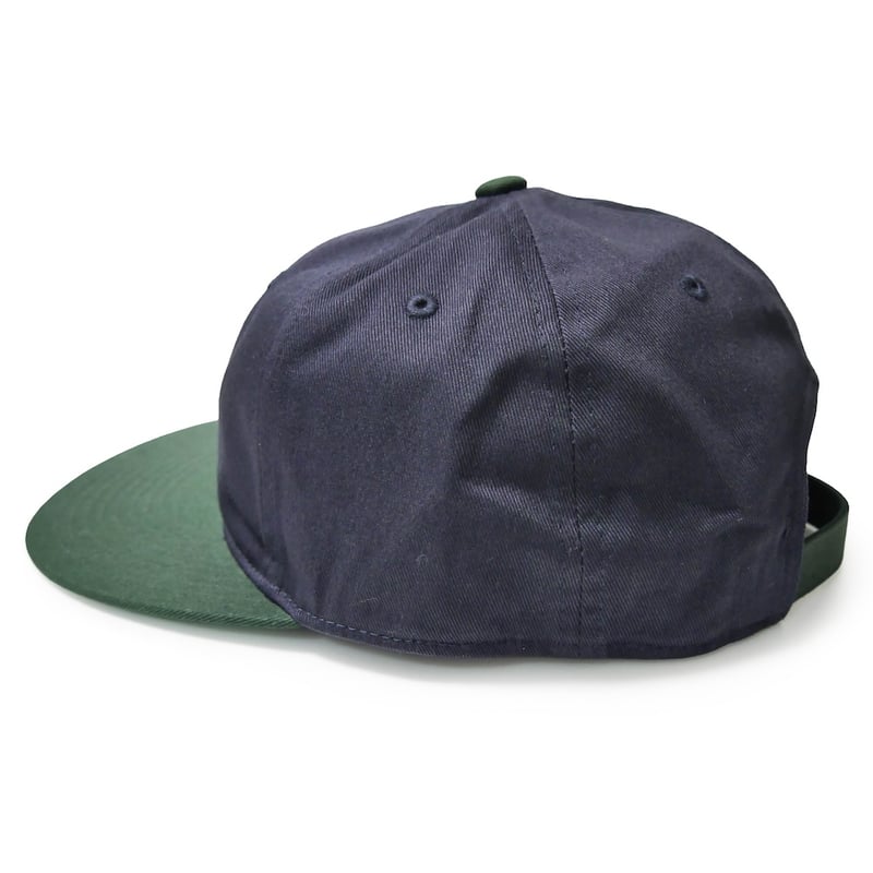 FOR 2TONE 6PANEL CAP(NAVY/D.GREEN) | FORGET NEV
