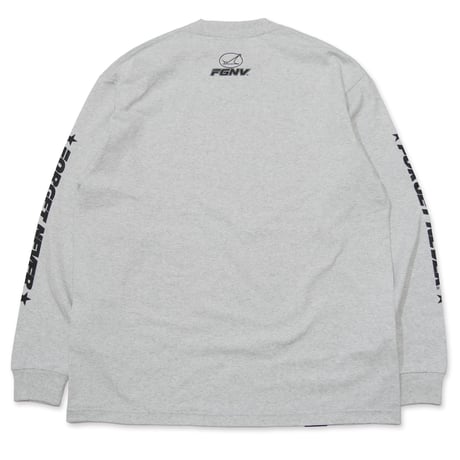 SUW WEAR×FORGET NEVER MOTO LONG SLEEVE T-SHIRTS (ASH)