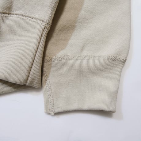 STRAIGHT LOGO HOODIE  (SAND)