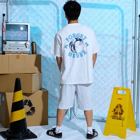 FLOW LIKE WATER T-SHIRTS (WHITE)