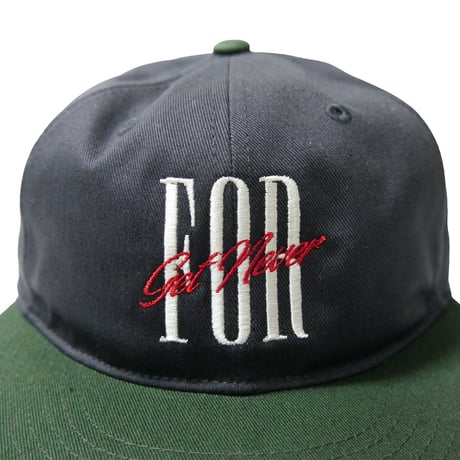 FOR 2TONE 6PANEL CAP(NAVY/D.GREEN)