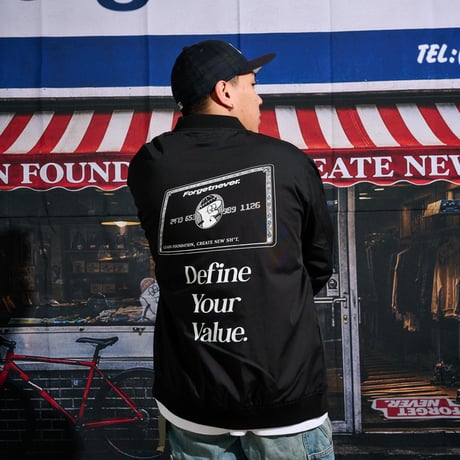 DEFINE STADIUM JACKET(BLACK)
