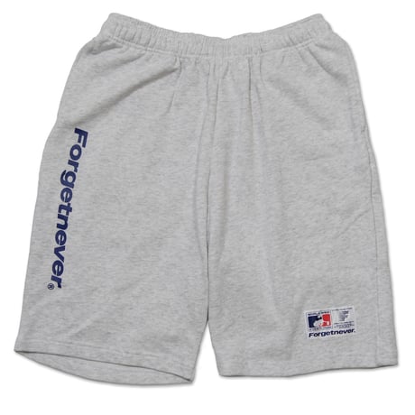 LOGO SWEAT SHORTS (ASH)