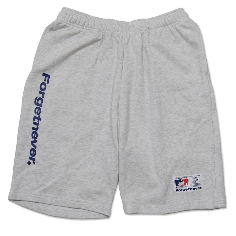 GROVE ♥ KARO SHORTS /追跡付 LOGO SWEAT SHORTS (ASH) | FORGET NEVER CLOTHING.