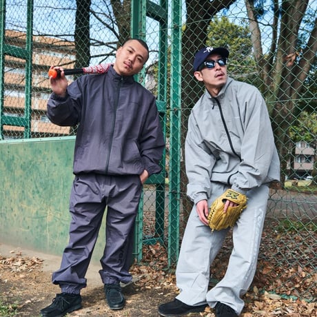 ATHLETIC TRACK JACKET(L.GRAY)