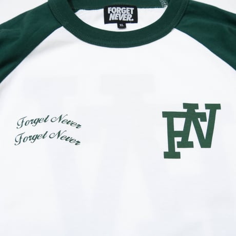 COAST TO COAST RAGLAN L/S T-SHIRTS (GREEN)