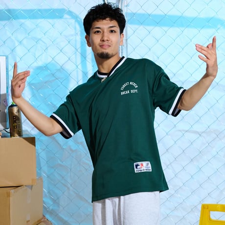 BREAK DEPT GAME T-SHIRTS (IVY GREEN)