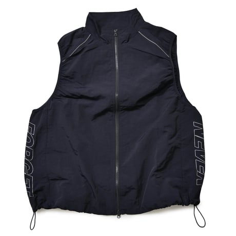 SIDE LOGO NYLON VEST (NAVY)