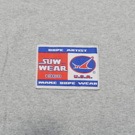 SUW WEAR×FORGET NEVER RINGER T-SHIRTS (H.GRAY/SUMI)