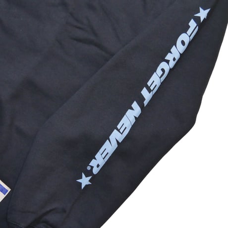 SUW WEAR×FORGET NEVER CLASSIC LOGO SWEAT SHIRTS (NAVY)
