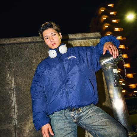 REVERSIBLE INNERCOTTON JACKET (NAVY/KHAKI)