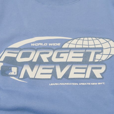 WORLD WIDE SWEAT SHIRTS (DUSTY BLUE)