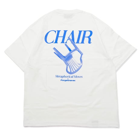 METAPHORICAL MOVES T-SHIRTS"CHAIR"(WHITE)