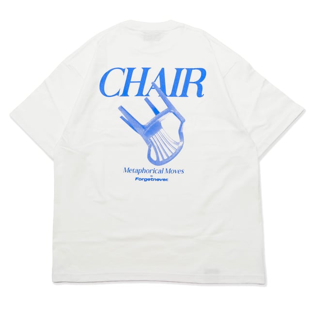 METAPHORICAL MOVES T-SHIRTS"CHAIR"(WHITE)