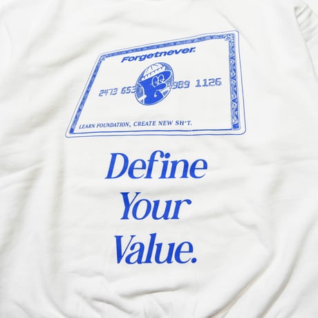 GET YOURS SWEAT SHIRTS(WHITE)