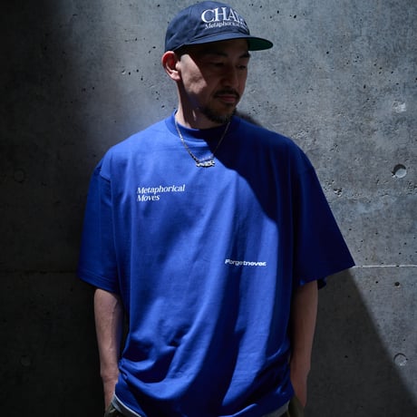 METAPHORICAL MOVES T-SHIRTS"CHAIR"(BLUE)