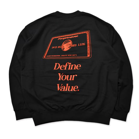 GET YOURS SWEAT SHIRTS(BLACK)