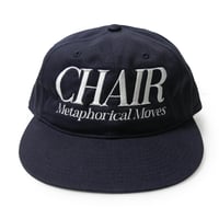 METAPHORICAL MOVES 6PANEL CAP"CHAIR"(NAVY)
