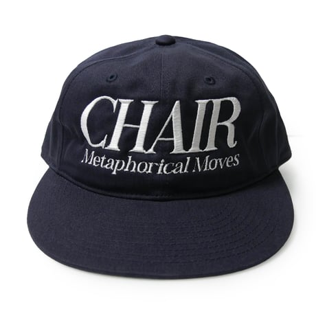METAPHORICAL MOVES 6PANEL CAP"CHAIR"(NAVY)