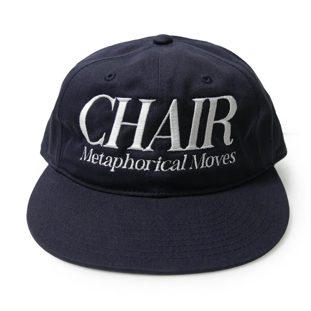 METAPHORICAL MOVES 6PANEL CAP"CHAIR"(NAVY)