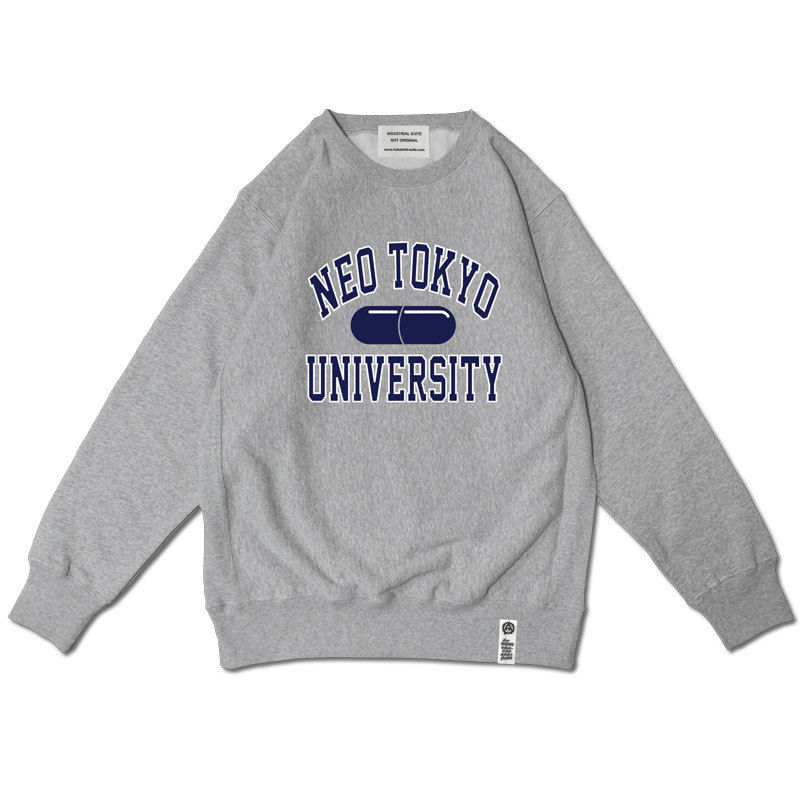 NEO TOKYO UNIVERSITY SWEAT【GRAY】 | INDUSTRIAL S