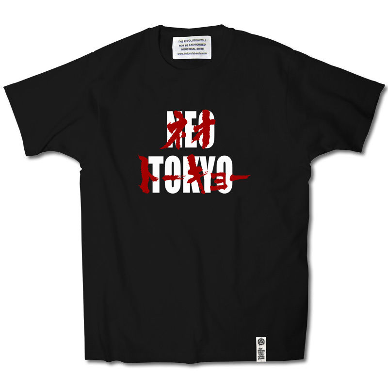 AKR LOGO NEO TOKYO TEE【BLACK】 | INDUSTRIAL SUITE