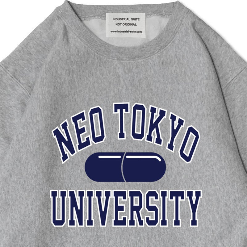 NEO TOKYO UNIVERSITY パーカー 黒 NEO TOKYO UNIVERSITY SWEAT【GRAY】 | INDUSTRIAL S