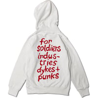 F.S.I.D.+P. HOODIE【WHITE】