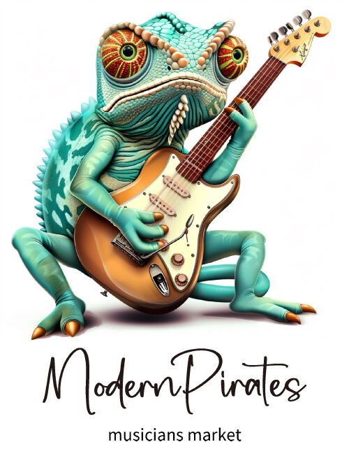 mar!オーダーギターストラップ Modern Pirates 【モダンパイレーツ】