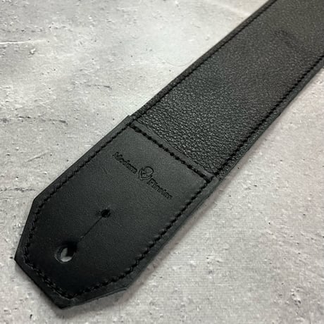 【 50mm Width Soft Leather Guitar Strap / Standard Design 】