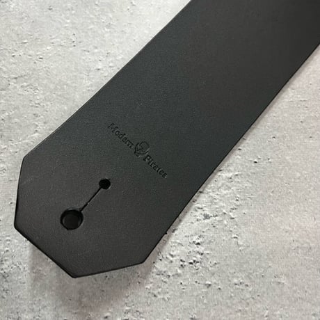 【 60mm Width Hard Leather Guitar Strap / Standard Design 】