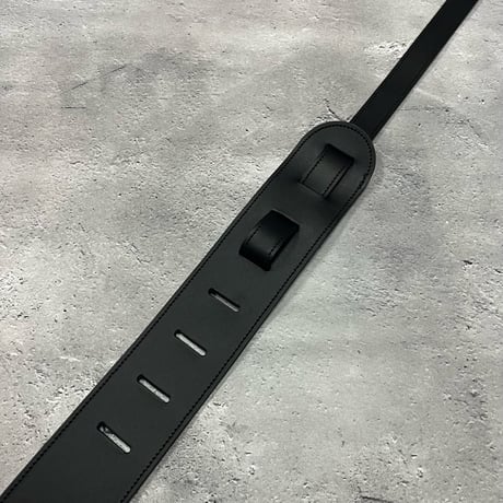 【 62mm Width Hard Leather Guitar Strap（Insert Adjustment Type）/ Standard Design 】