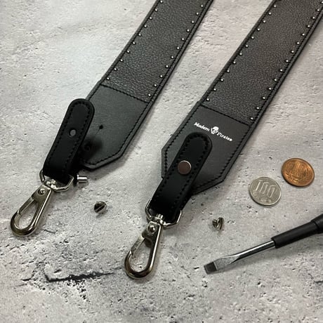 【 Leather Guitar Strap Parts / Change to Shoulder Specification 001 】