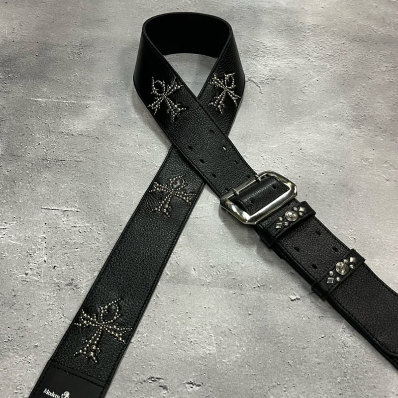 50mm Width Soft Leather Guitar Strap / Four A