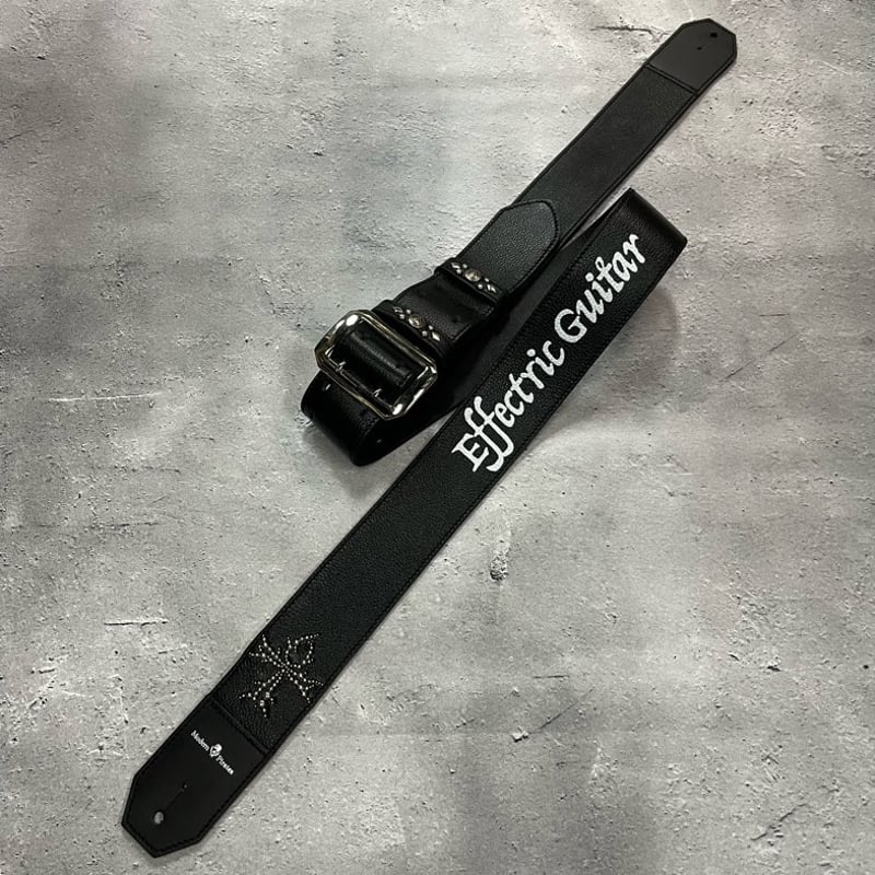 50mm Width Soft Leather Guitar Strap / ANK Sp