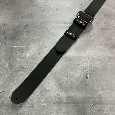 【 50mm Width Hard Leather Guitar Strap / Standard Design 】