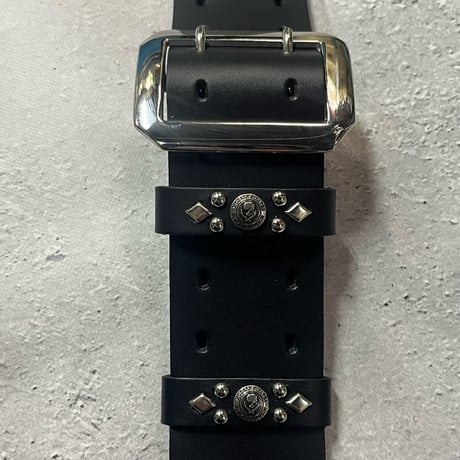 【 50mm Width Hard Leather Guitar Strap / The Millennium Eve 2025 Design 】（SUGIZO Model）