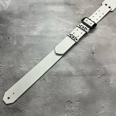 【 60mm Width Hard Leather Guitar Strap / Standard Design 】