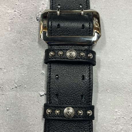 【 50mm Width Soft Leather Guitar Strap / Ring & Key Design 】