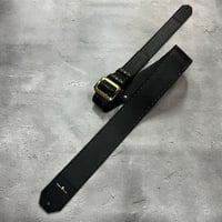 【 60mm Width Soft Leather Guitar Strap/Side Round Spots Design 】