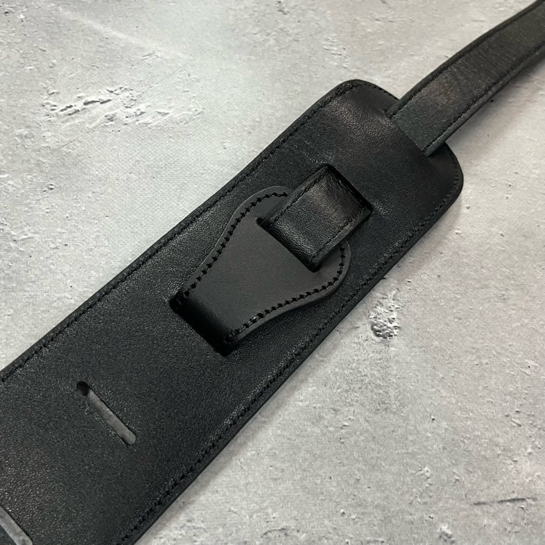 62mm Width Hard Leather Guitar Strap（I.A Type