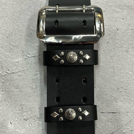 【 50mm Width Hard Leather Guitar Strap / Standard Design 】