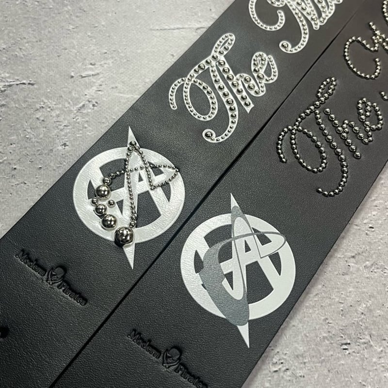 50mm Width Hard Leather Guitar Strap / The Mi