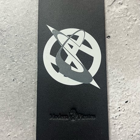 【 50mm Width Hard Leather Guitar Strap / The Millennium Eve 2025 Design 】（HISASHI Model）