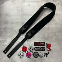 【 62mm Width Velcro Type Guitar Strap 】（HISASHI Model)