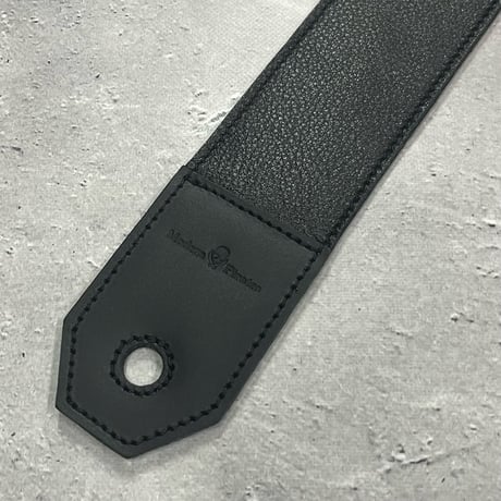 【 50mm Width Soft Leather Guitar Strap / Standard Design 】（ysk Model）
