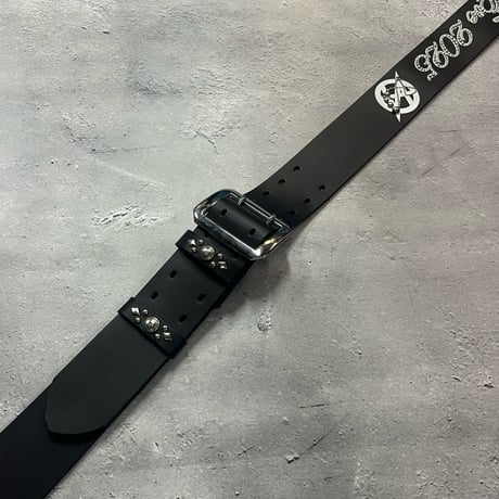 【 50mm Width Hard Leather Guitar Strap / The Millennium Eve 2025 Design 】（SUGIZO Model）