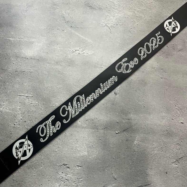 50mm Width Hard Leather Guitar Strap / The Mi